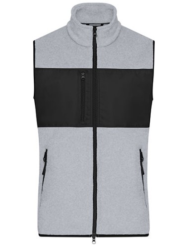 J-JN1310-Mens Fleece Vest
